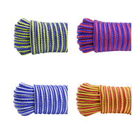 La solution idéale pour remplacer la corde en PP, PE, nylon, 6 mm, ultra-résistante, flexible, résistante à l'usure, corde tressée pour mât de drapeau