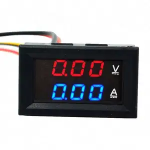 0.28&amp;quot; DC 100V 10A Blue Red Dual LED Display Digital Panel Voltmeter Ammeter Amp Volt Current Indicator Monitor Detector