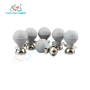 Hete Verkoop Agcl/Ag Herbruikbare Volwassen Borst Zuiglamp <span class=keywords><strong>Ecg</strong></span> Elektroden Binaural Grey Blub <span class=keywords><strong>Ecg</strong></span> Elektroden - Product Image 3