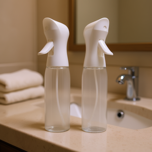 Botella de Spray Personal de Plástico Blanco, Paquete de 2, Pulverizador con Bomba para Cuidado Personal - Product Image 2