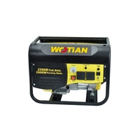 Nouveau modèle de générateurs insonorisés pour la maison de l'usine chinoise 220V 9.1A Mini essence domestique 2000 Watts 50Hz de fréquence
