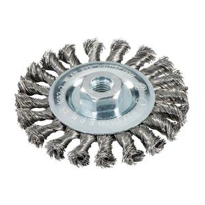 METABO - 626771000 Brosse circulaire M 14 fils d'acier, torsadés-EAN 4007430296061 ABRASIFS ROUE, BROSSES ET BONNETS - Product Image 1
