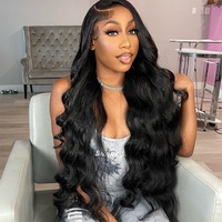 Cljhair – cheveux vierges à nœud unique, pre-plucked, Loose Deep Real, indétectable, 5x5, fermeture en dentelle transparente, vente en gros