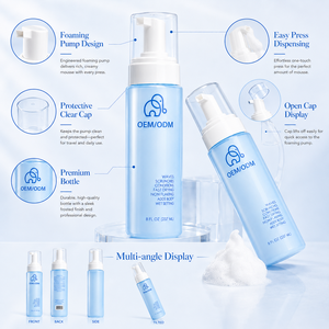OEM ODM Hair Foam Lotion For Waves Scrunches Wrap Sets Heat Styling Protection And Soft Body - Product Image 6