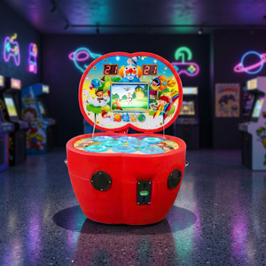 เครื่องเกมตีหนู HGR Amusement Hit a Mouse รุ่น Arcade สำหรับเด็กและผู้ใหญ่ เล่นคนเดียวหรือสองคน ใช้ค้อนตีหนู - Product Image 4