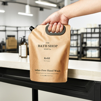 Sac en plastique de 10 litres avec bec verseur pour jus, eau, lait, boissons liquides, vente en gros à Shenzhen
