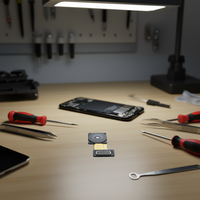 Nouvelle petite carte mère d'accessoires pour téléphone portable Oppo A5 Pro avec caméra frontale