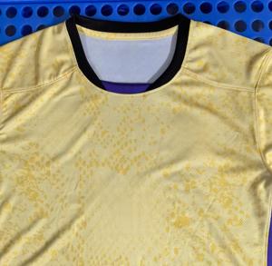 Maillot de fan de football jaune co-marqué Kobeful <span class=keywords><strong>Bryant</strong></span> du 25-26 Barceloness - Product Image 2