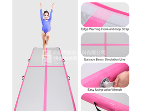 Livraison rapide dans les 6-7 jours Airtrack Training Set Airtrack Store Airtrack rose <span class=keywords><strong>Tapis</strong></span> <span class=keywords><strong>de</strong></span> gymnastique <span class=keywords><strong>gonflable</strong></span> - Product Image 3