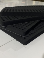 Feuille de mousse EPDM poreuse interconnectée Kuliwei, résistante aux intempéries, rouleau d'éponge EPDM à cellules ouvertes