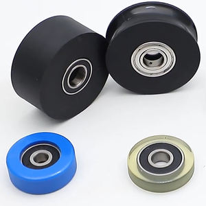 Geräuscharme Polyurethan-Riemens cheibe Pu Gummi beschichtete Lager PU60828-10 8x28x10mm für Tür und Fenster - Product Image 2