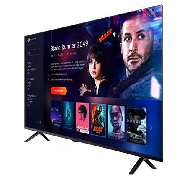 24 Inch Smart 4K Ultra HD TV A+ Glass WiFi Android System OEM ODM CKD SKD Television for SEA & Africa Market