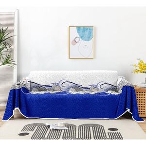 2 kişilik kaymaz aşk koltuk kanepe yıkanabilir Polyester köpek kanepe koruyucu kesit kanepe kılıfı için Slipcover kapakları - Product Image 5