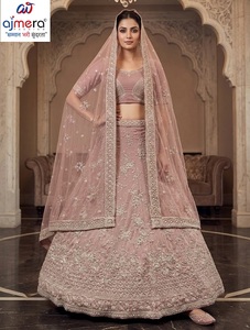 Modern Bridal Lehenga for Women Luxury Wedding & Party Wear Designer Embroidered Ethnic <b>Dress</b> Quick Dry <b>Reversible</b> - Product Image 4