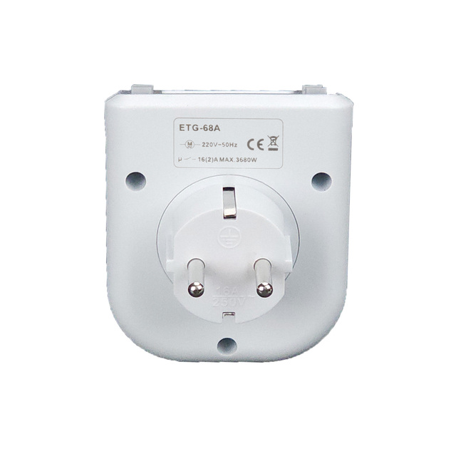 PLUG TIMER Plug-in Timer Electronic Intelligent Timing Switch for Indoor Use