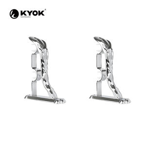 Soporte para Barra de Cortina Doble de Lujo KYOK - Diseño Moderno y Elegante para Hogar y Hotel - Product Image 3