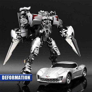 Black Mamba G1 Modelo Película Aleación Voyager Figura DE ACCIÓN Robot Juguetes Transformación Sideswipe BMB LS08 Regalos para niños de la LS-08 - Product Image 1