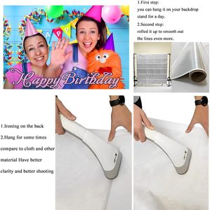 Decoraciones de Cumpleaños con Temática de Rachel, Banner de Cumpleaños de Rachel, Fondo con Temática Inglesa para Fiestas Infantiles, Decoración de Pared - Product Image 6