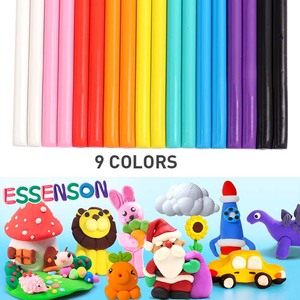 Foska 100% Matériau sûr facile à façonner et à toucher Fabrication de pâte à modeler en argile <span class=keywords><strong>douce</strong></span> et malaxable pour les projets d'artisanat pour enfants - Product Image 5