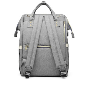 Lequeen กระเป๋าเป้สะพายหลังสำหรับคุณแม่, กระเป๋าเป้สะพายหลังสำหรับคุณแม่เปลี่ยนผ้าอ้อมกันน้ำได้สำหรับคุณแม่กระเป๋าเดินทางขนาดใหญ่กระเป๋าใส่ผ้าอ้อมใหม่ - Product Image 3