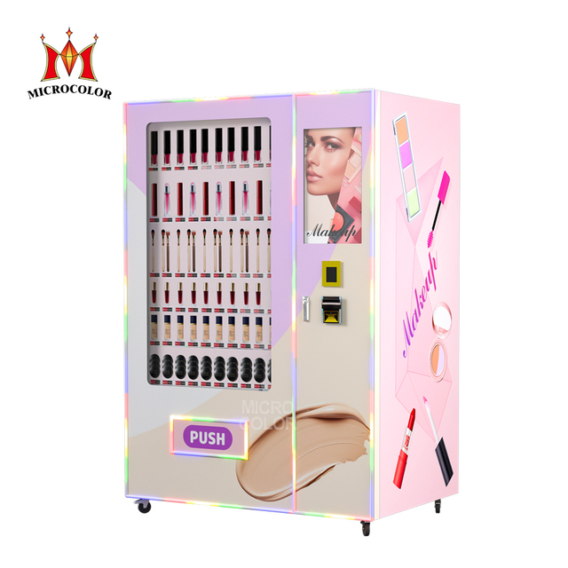 24-hour Self-service Vertical Commercial Automatic Perfume Lingerie Skin Hair Care Makeup Vending Machine for Cosmetics