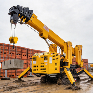 Mini-grue araignée tout-terrain <span class=keywords><strong>4</strong></span>,3 <span class=keywords><strong>tonnes</strong></span> pour levage de verre, nouvelle grue araignée pliable à vendre - Product Image 1