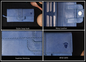 Genuine Leather Bi Fold <b>Wallet</b> for Women Elegant Card Holder Compact Cash Organizer Stylish Everyday Purse - Product Image 4