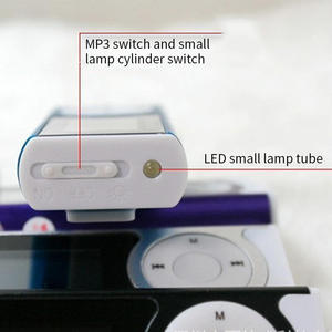 Factory Zinc Alloy Mini MP3 <b>Player</b> 2.0 Inch Screen TF Card Slot Back Clip 4H Battery Multicolor Sport Music <b>Player</b> with <b>USB</b> 2.0 - Product Image 5