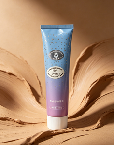 Tube de dentifrice vide avec bouchon blanc, imprimé sur mesure, 120g, tube cosmétique pour soins bucco-dentaires, emballage de marque privée - Product Image 2