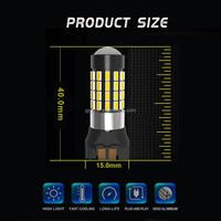 Jiachi LIBRE DE ERRORES PW24W Led señal de giro frontal lámparas de día PWY24W bombilla de luz de circulación diurna para Auto coche Motor vehículo automotriz