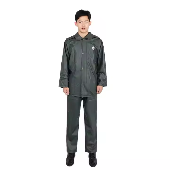 Lightweight Army Green Rainrider Rain Suit