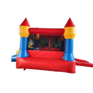 Château plein d'entrain gonflable de partie de maison de videur de saut commercial fait sur commande de PVC pour bébé avec le ventilateur et les kits de réparation - Product Image 2