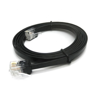 Cables de Conexión Ethernet Cat <span class=keywords><strong>6</strong></span> Cat6 <span class=keywords><strong>UTP</strong></span> RJ45 de Bajo Perfil, Flexibles, Personalizados, de Alta Calidad, 32 AWG, Super Planos, con Certificación RoHS, de 0.5m, 1m, 2m, 3m, 5m - Product Image 5