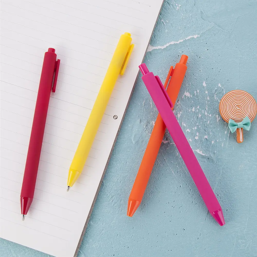 WG21 Stock Small Moq Colorful Stylish Plastic Glitter Ball Point Pen Fashion Mermaid Glitter Ballpoint Pens