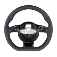 Volant en cuir pleine fleur pour Audi B8 B9, directement de l'usine, compatible avec Audi A3 S3 RS3 A4L A5 S5 RS5 A6L A7 S7 RS7 Q2L Q3 Q5 Q5L Q7