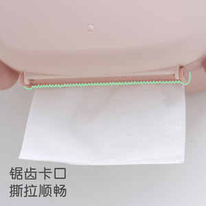 Portarrollos de Papel Higiénico de Pared con Soporte para Teléfono, Diseño de Cerdo Rosa, Multiusos, Forma Personalizada - Product Image 3