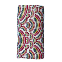 Nouveau personnalisable numérique imprimé 2 couches doux coton tissu mousseline infantile bébé Swaddle Wrap nouveau-né couverture