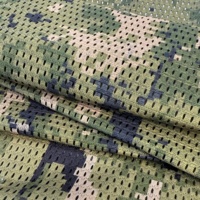 Tissu multi-camouflage 100% polyester MC Forest CP, tissu en maille imprimé camouflage pour chemises, masques, vêtements, doublures