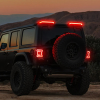 Nouvelles feux de freinage surélevés 4x4 avec clignotants et feux de recul étanches pour Jeep Wrangler JL 2018 et modèles ultérieurs