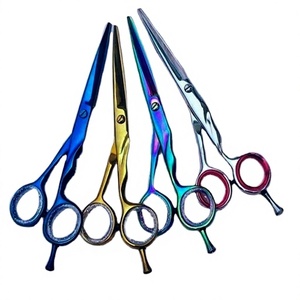 Tijeras de Barbero Profesionales ASAP para Diestros, Hojas Afiladas de Acero Inoxidable, Mango Largo, Tijeras de Salón Sostenibles - Product Image 2