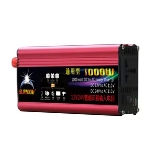 Meerdere Voltage Selectiopower Inverter 2000W Elektrische Converter Omvormer 12V 24V Naar 220V