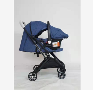 Poussette bébé modèle <span class=keywords><strong>2022</strong></span>, moins chère, avec tissu en lin, design pliable, caractéristiques écologiques, pour bébés de 1 à 6 ans - Product Image 3