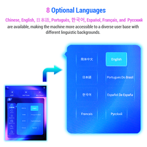 프로 4 핸들 / 2 핸들 전자 근육 자극기 EMS 4 in 1 수직형 근육 강화 기계 - Product Image 4