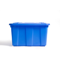 70 # Réservoir de stockage d'eau en plastique durable, écologique, emboîtable, de grande capacité, parois épaissies, finition lisse pour vêtements textiles
