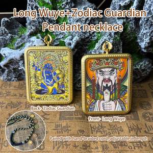 Collier artisanal Thangka <span class=keywords><strong>de</strong></span> haute qualité, personnalisable en gros, pour la sécurité, la <span class=keywords><strong>santé</strong></span>, l'énergie et la chance - Product Image 3