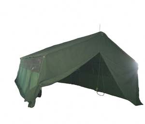 La Mejor Carpa Resistente para Campamento al Aire Libre en 4 Estaciones, Impermeable, de Lona, Color Verde Militar, para 30-40 Personas, con Varios Tamaños - Product Image 2