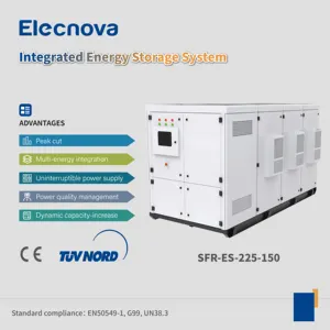 Commercial/Industrial Application BESS BMS System 225kwh 150kw Energy Storage System