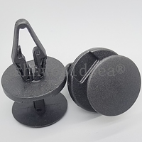 100 pièces/sac, clip en plastique pour GM, Opel, Chrysler, Ford, 11589289, 4811301, 6508863AA, 4855809, W713610S300