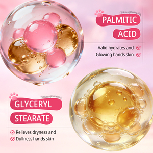Crème pour les mains SADOER Patte de Chat OEM ODM avec Acide Hyaluronique & Squalane 80g Hydratante Anti-gerçures Adoucissante pour la Peau - Product Image 4