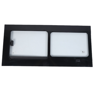 Ventana Corredera Integrada de Aleación de Aluminio y Vidrio Templado para Modificación de Automóviles, Vehículos Eléctricos, Barcos, Yates, Autocaravanas - Product Image 1